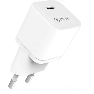 Chargeur secteur 30W USB-C Blanc MUVIT pas cher