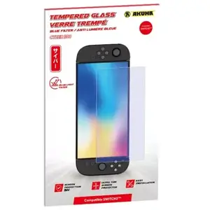 Protection écran AKUMA VERRE TREMPE H9 FILTRE LUMIERE BLEUE