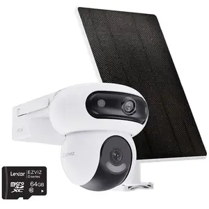 Pack Camera De Securite Ezviz Hb90 4mp 2k+ Avec Panneau Solaire Et Car... pas cher