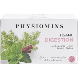 Physiomins - Tisane Digestion Facilite La Digestion 20 SachetsVendu parbeauty-success