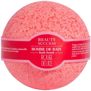 Beauty Success - Rouge Délice Bombe De Bain 125g pas cher