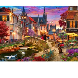 Bluebird Puzzle Soirée sur le Canal pas cher