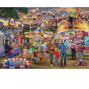 Family Fun Carnival 1000 Pièces Bluebird Puzzle pas cher