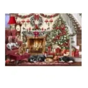 Cosy Fireplace 1000 Pièces Bluebird Puzzle pas cher