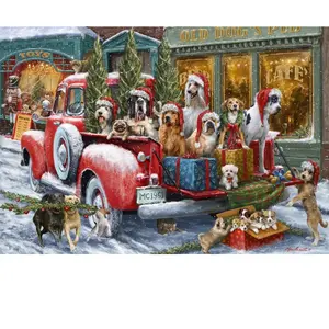Dogs on Truck 1000 Pièces Bluebird Puzzle pas cher