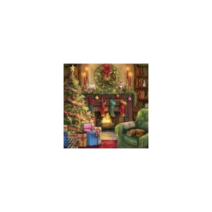 Cozy Christmas Evening 1000 Pièces Bluebird Puzzle pas cher