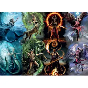 Anne Stokes - Elemental Magic 1000 Pièces Bluebird Puzzle pas cher