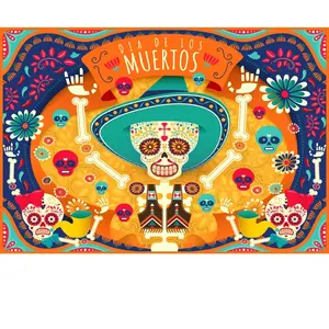 Bluebird Puzzle Dia de los Muertos pas cher
