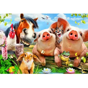 Petting Farm 300 Pièces Bluebird Puzzle pas cher