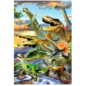 Dino Sunset 300 Pièces  Bluebird Puzzle pas cher