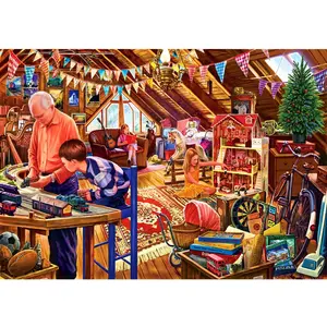 Attic Playtime 500 Pièces  Bluebird Puzzle pas cher