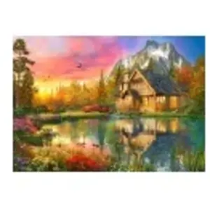 The Mountain Cabin 1000 Pièces  Bluebird Puzzle