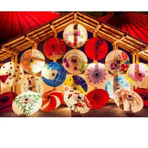Japanese Umbrellas 500 Pièces Bluebird Puzzle pas cher