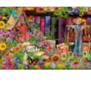 Bluebird Puzzle The Scarecrow's Garden pas cher
