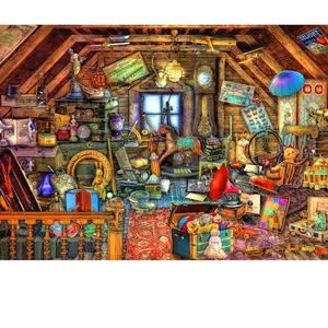 Hidden Object Attic 1500 Pièces  Bluebird Puzzle pas cher