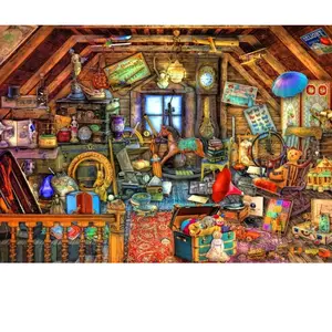 Hidden Object Attic 500 Pièces  Bluebird Puzzle pas cher