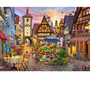 Bluebird Puzzle Ville Bavaroise pas cher