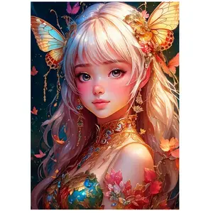 Bluebird Puzzle La Fille aux Papillons pas cher