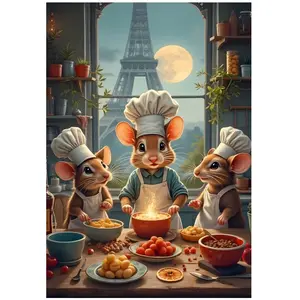 Bluebird Puzzle Les Petits Chefs de Paris pas cher