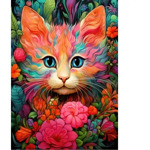 Bluebird Puzzle Kitty & Bloom pas cher