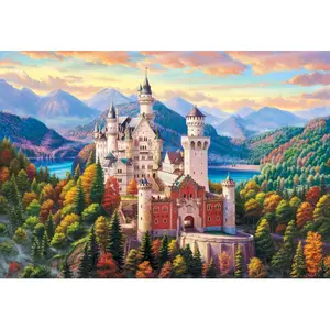 Bluebird Puzzle Chateau dans la Montagne pas cher