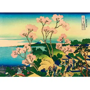 Bluebird Puzzle Katsushika Hokusai - Shinagawa on the Tokaido, 1832 pas cher