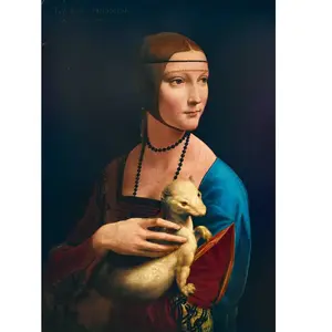 Bluebird Puzzle Leonardo Da Vinci - Lady with an Ermine, 1489
