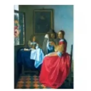 Bluebird Puzzle Vermeer- The Girl with the Wine Glass, 1659