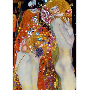 Gustave Klimt - Water Serpents II, 1907 1000 Pièces  Bluebird Puzzle pas cher