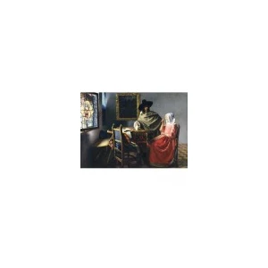 Bluebird Puzzle Johannes Vermeer - The Glass of Wine, 1661