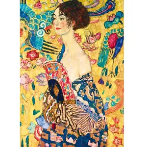 Gustave Klimt - Lady with Fan, 1918 1000 Pièces  Bluebird Puzzle