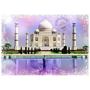 Travel around the World - Inde 1000 Pièces Grafika pas cher