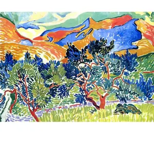 André Derain - Les Montagnes de Collioure 500 Pièces  Grafika pas cher