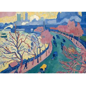 André Derain - Pont de Charing Cross 500 Pièces Grafika pas cher