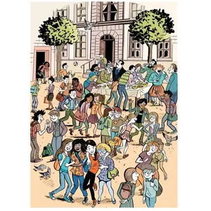 Grafika Le Monde de Lucrèce - La Fête de Fin d'Année pas cher