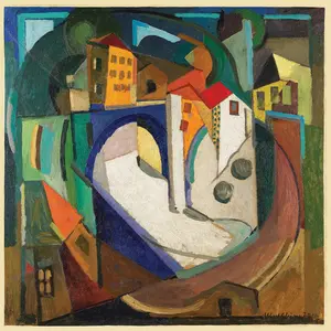 Grafika Albert Gleizes - Paysage, 1914-1915 pas cher