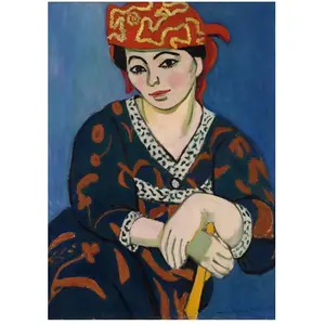 Grafika Henri Matisse - Le Madras Rouge pas cher