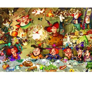 François Ruyer - Repas entre Sorcières 1000 Pièces  Grafika