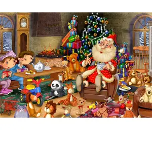 François Ruyer - Goûter de Noël 1000 Pièces  Grafika