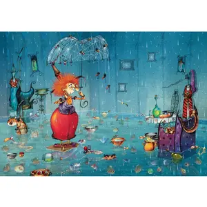 François Ruyer - Sorcière Mouillée 1000 Pièces  Grafika