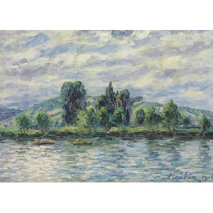 Grafika Francis Picabia - Bords de l'Yonne, Effet de Soleil, 1906 pas cher