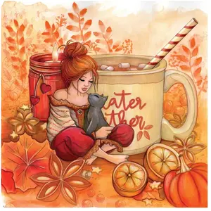 Grafika Douceur d'Automne pas cher