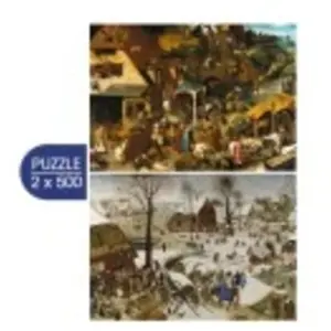 Grafika 2 Puzzles - L'Art de Pieter Brueghel : Proverbes Flamands - Le... pas cher