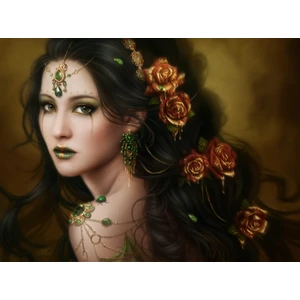 Golden Rose 2000 Pièces  Grafika pas cher