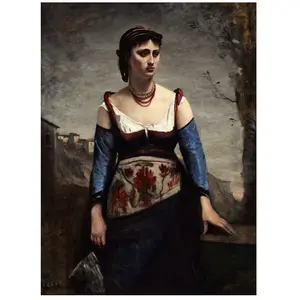 Jean-Baptiste-Camille Corot : Agostina, 1866 2000 Pièces  Grafika