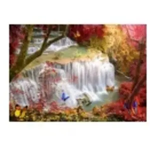 Deep Forest Waterfall 2000 Pièces  Grafika pas cher