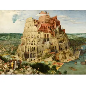 Brueghel Pieter : La Tour de Babel, 1563 2000 Pièces  Grafika