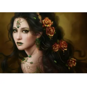 Golden Rose 1000 Pièces Grafika pas cher