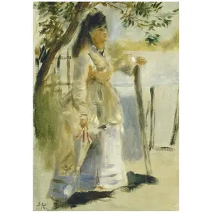 Auguste Renoir : Femme à la Barrière, 1866 12 Pièces  Grafika Kids