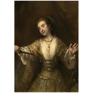 Rembrandt : Lucretia, 1664 1000 Pièces Grafika pas cher